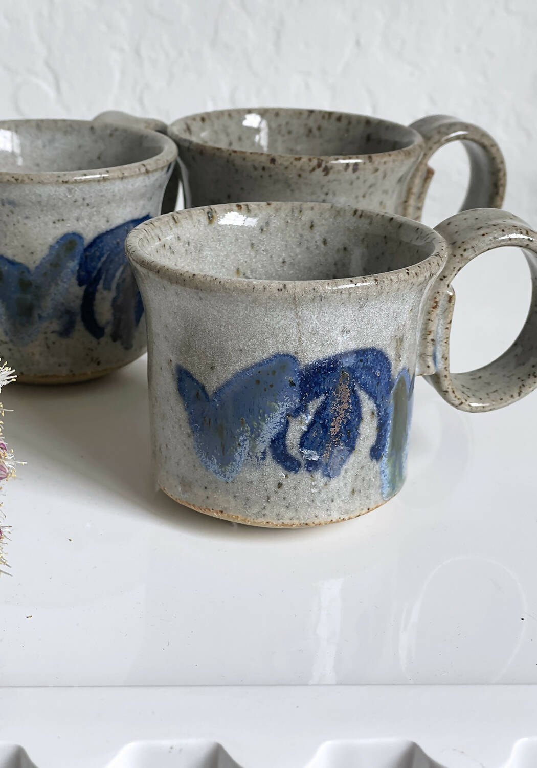 Ceramic Hand Made Mug Set with Signature