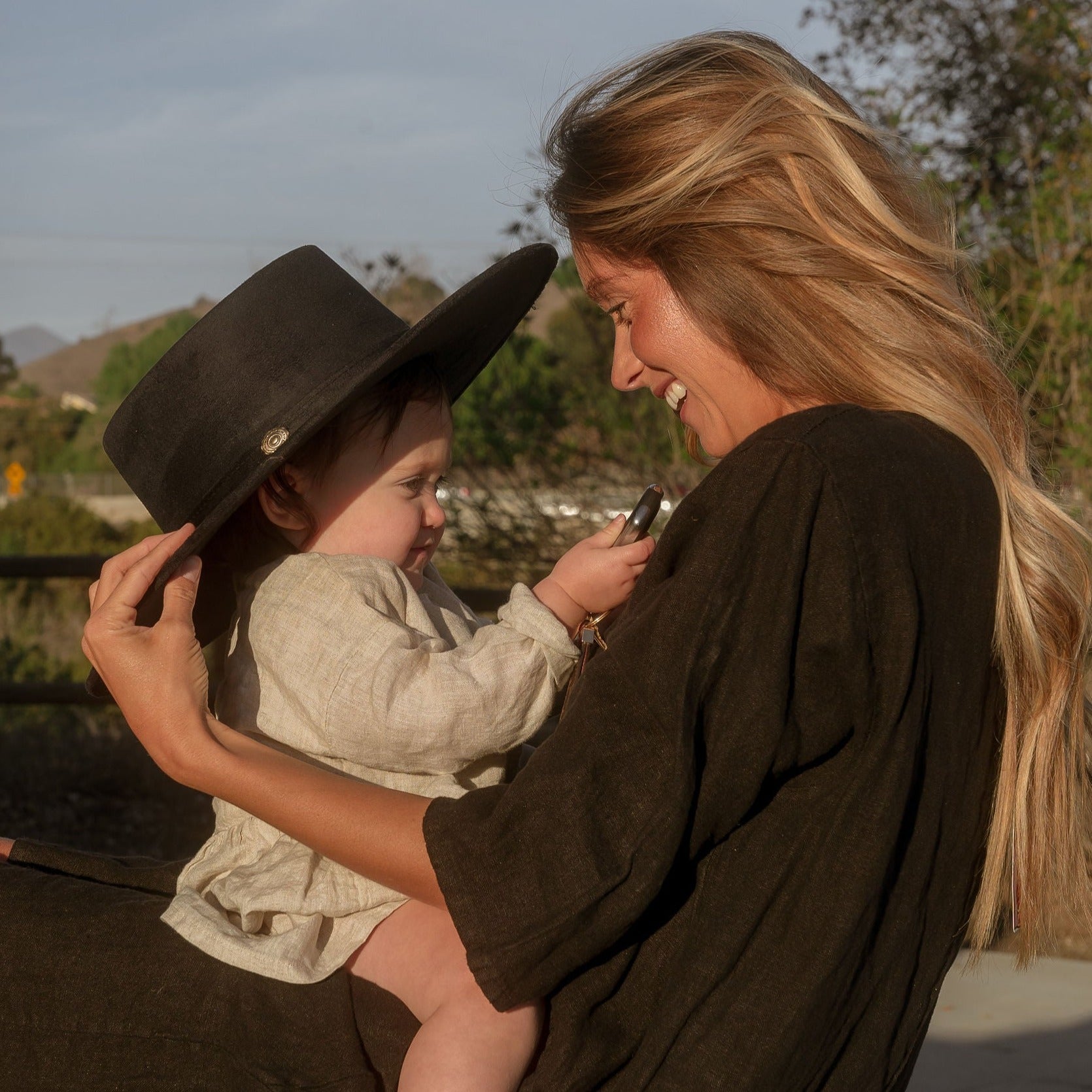 The NOIR Boater Hat