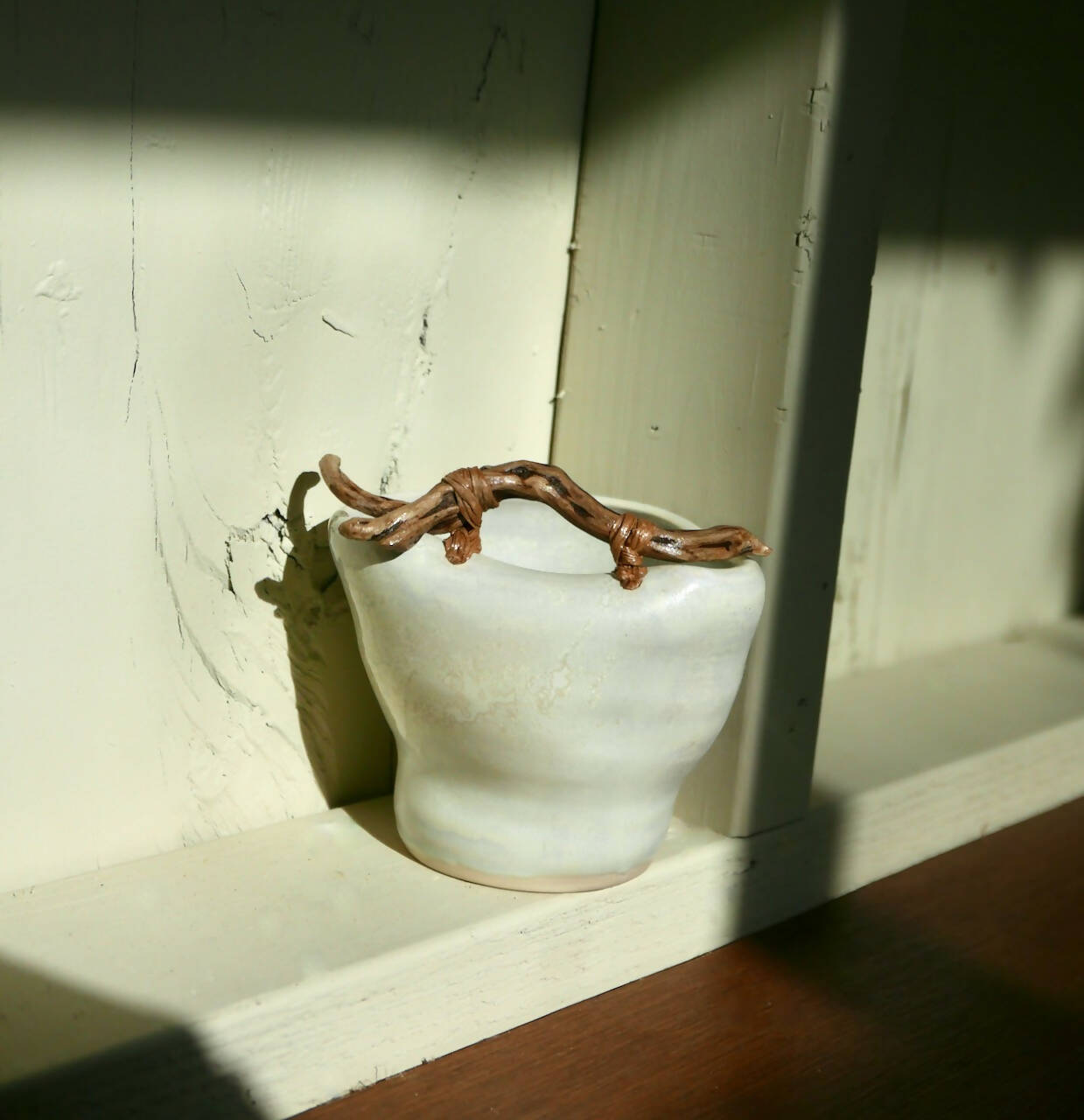 Opal Cup with Curved Branch