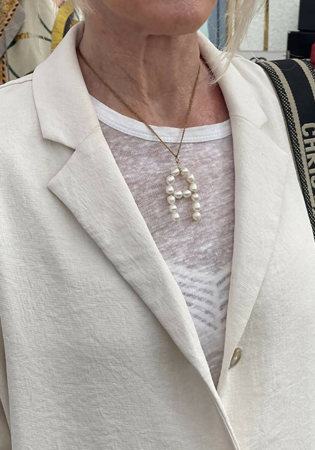 The CASCIA Pearl Pendant Necklace