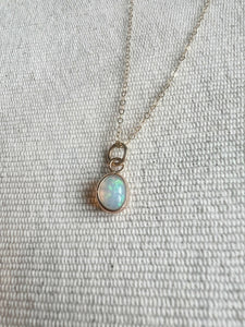 Opal Necklace in Gold Filled