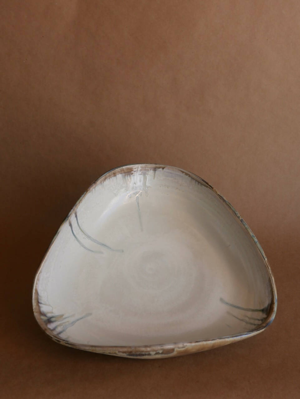 Cascade Triangle Serving Dish